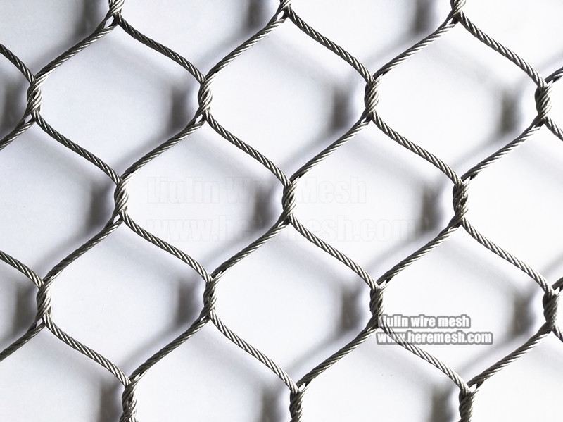 Stainless Steel Cable Mesh Supplier, Zoo Enclosure Mesh, Bird Aviary Net