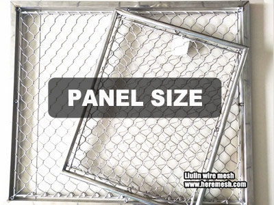 customizable panel size of wire mesh -4