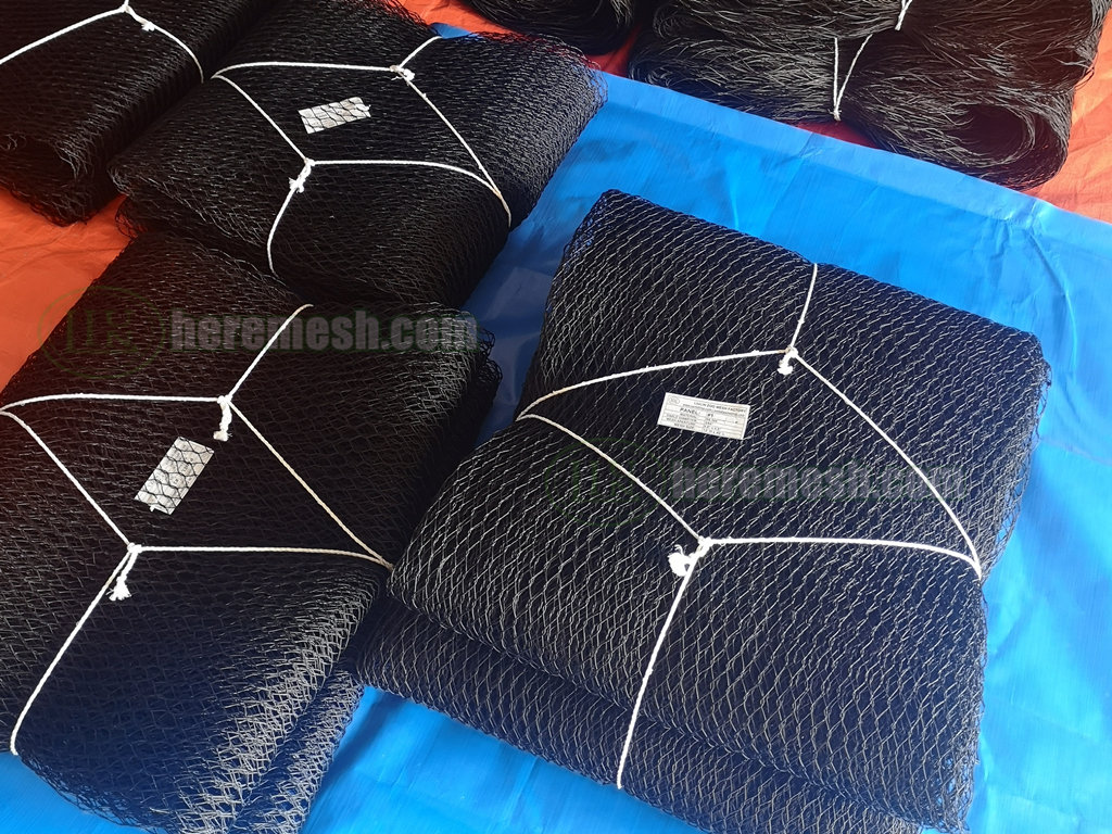 Black stainless steel wire rope mesh_1