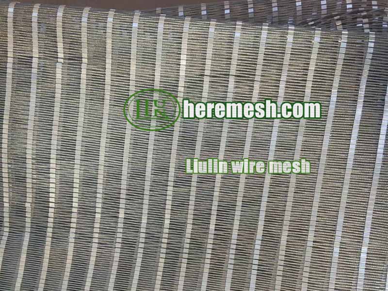 the ferrule mesh panel unstretched