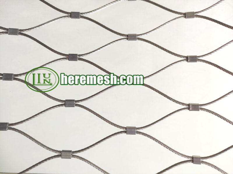wire rope ferruled mesh