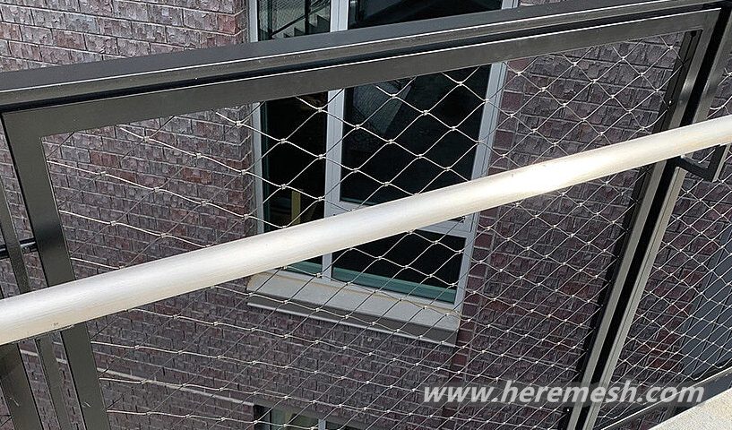 Balustrade Infills With Cable Mesh