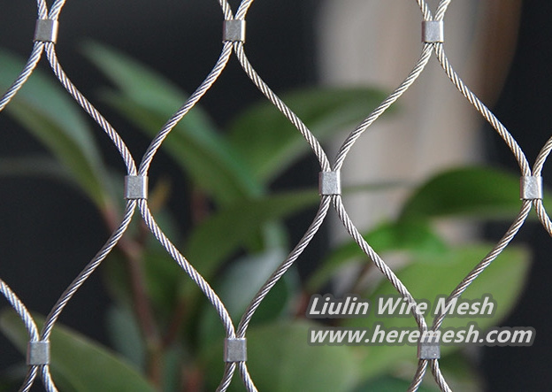 stainless steel ferrule rope mesh