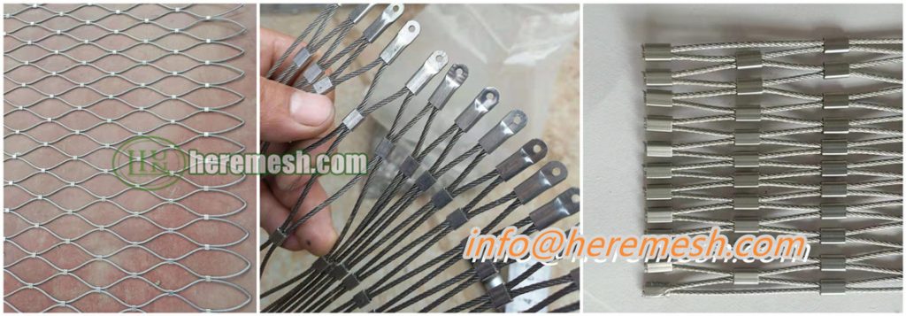 The Closed Way Of Both End Of Stainless Steel Wire Netting