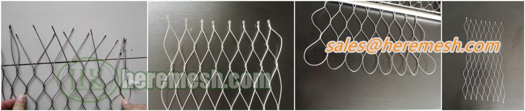The Closed Way Of Both End Of Stainless Steel Wire Netting