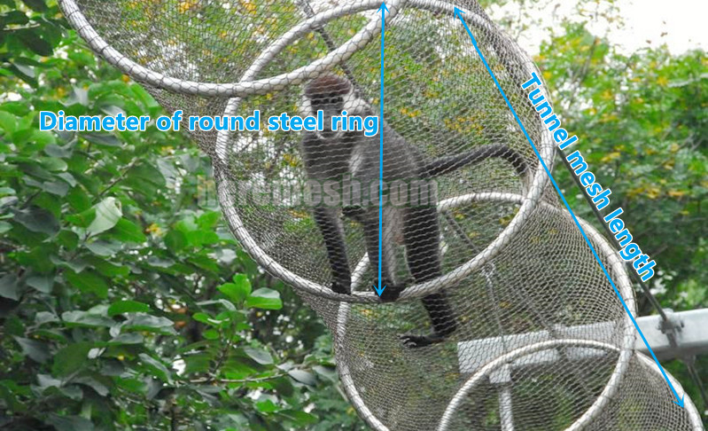monkey tunnel netting