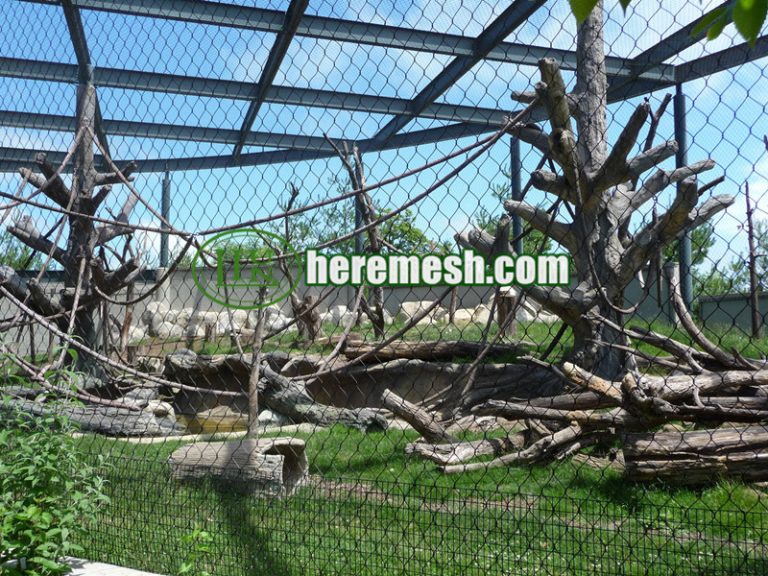 Monkey Enclosure Wire Mesh, Monkey Exhibition Netting