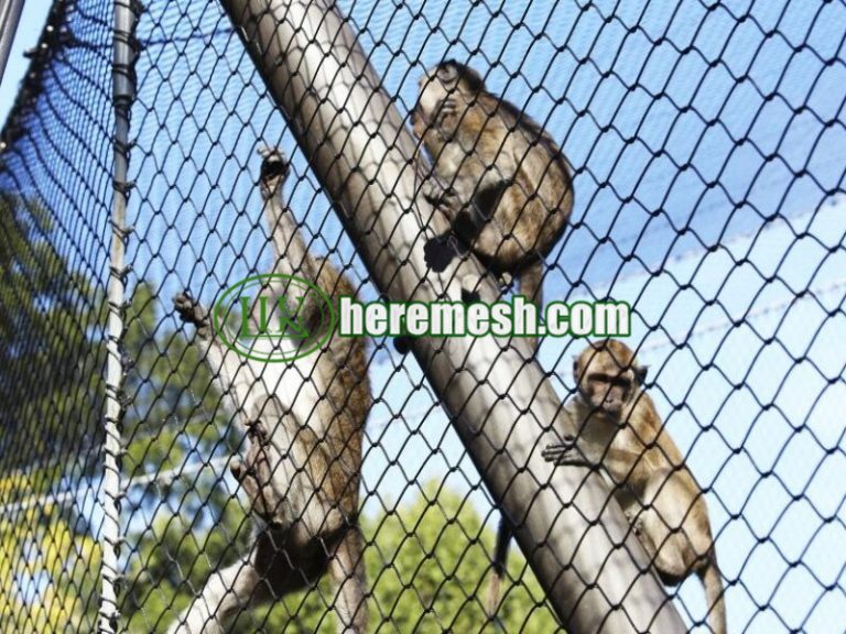 Safety Enclosure Mesh For Monkey , Monkey Enclosure Mesh