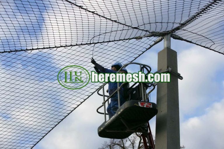 The Ways To Install Stainless Steel Cable Mesh , Hand woven mesh